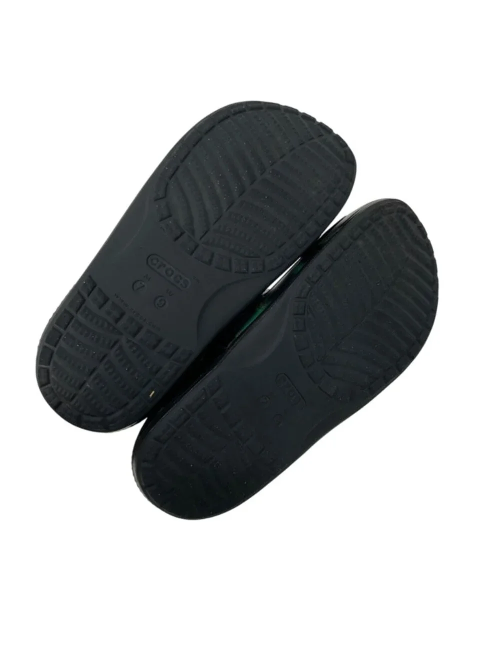 Crocs Mens SZ 7 Women SZ 9 Multicolor Double Strap Slide Sandals Unisex